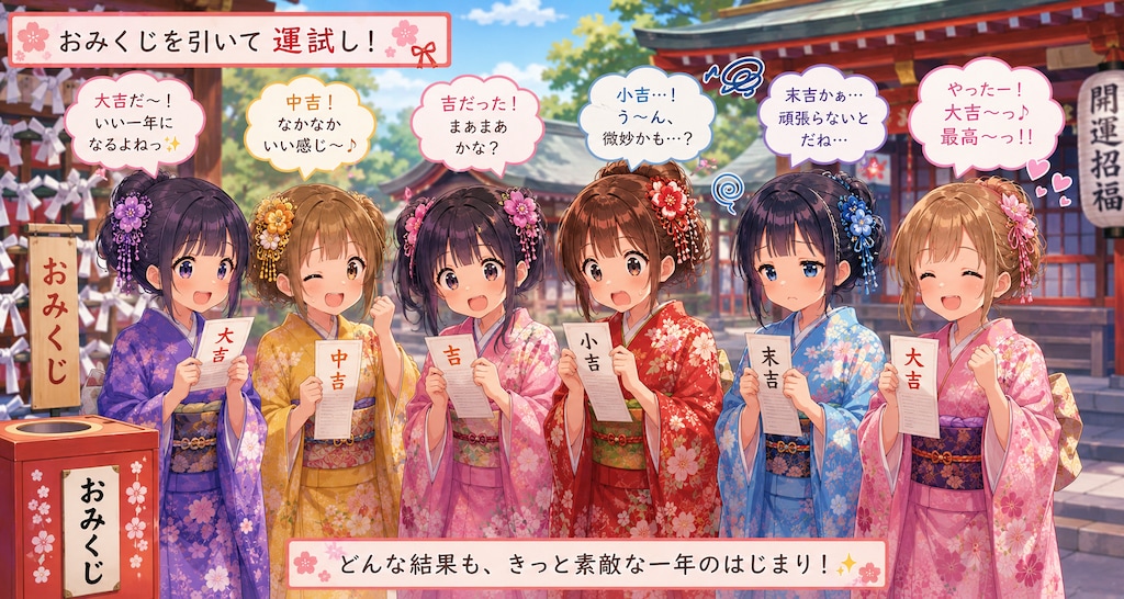 みんなで神社にお参り（ChatGPT）