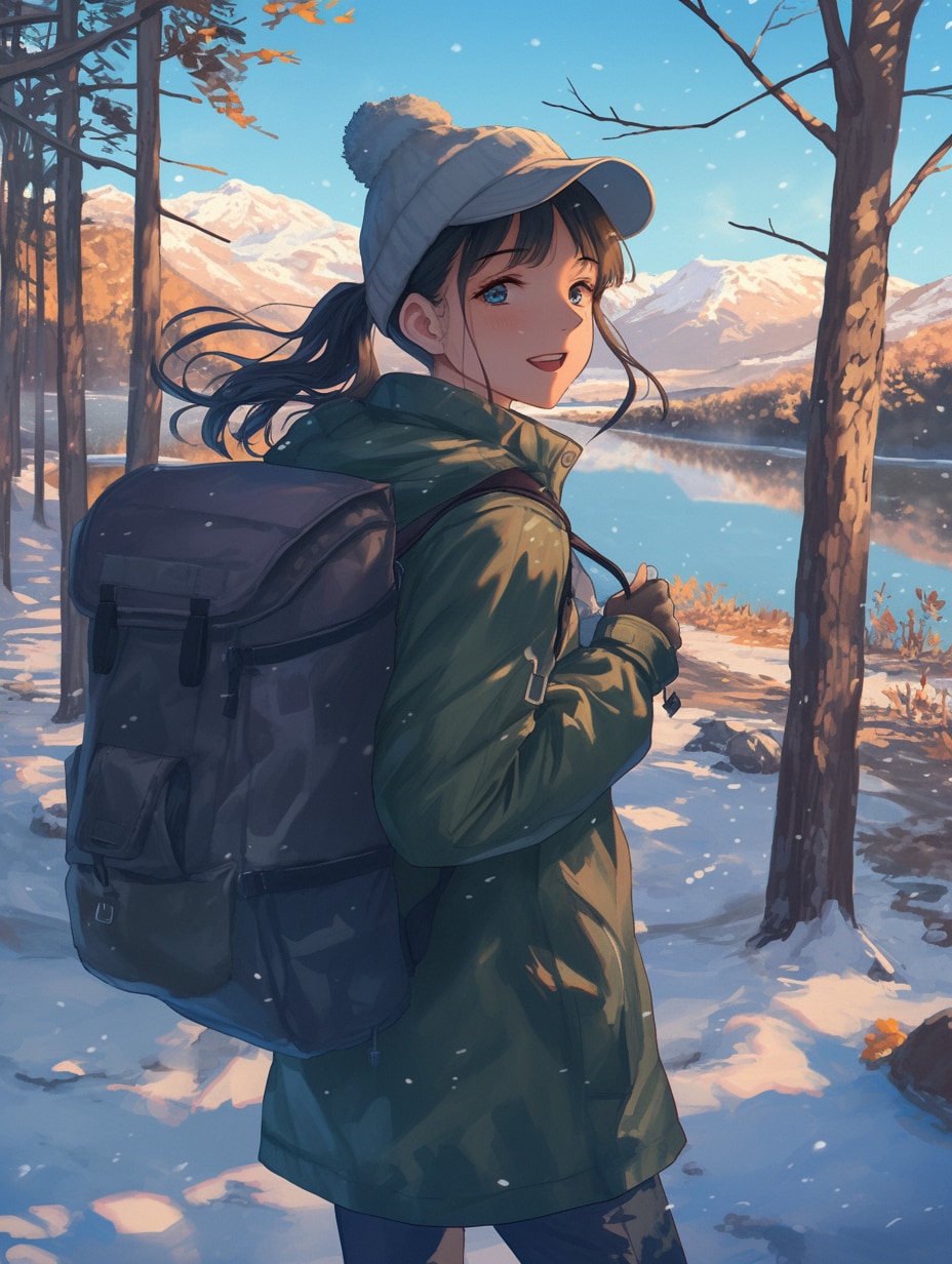 旅する少女09 | の人気AIイラスト・グラビア