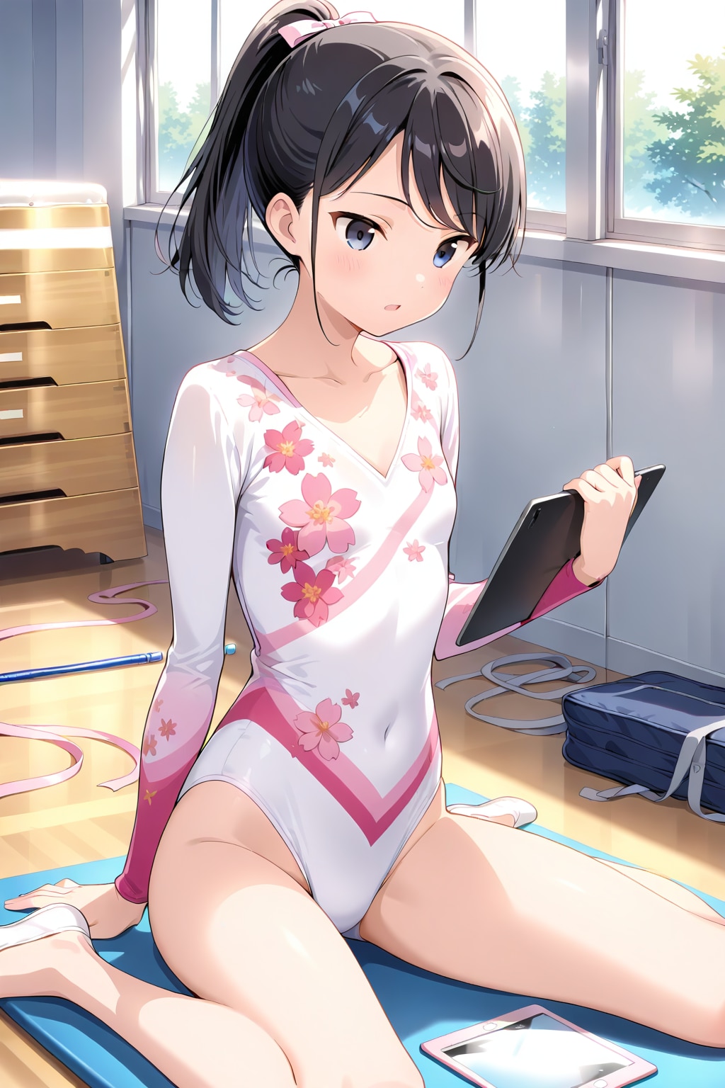 新体操部の沙希ちゃん✨４８