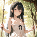 挑発❤ブランコ少女 11枚目
