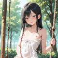 挑発❤ブランコ少女 4枚目
