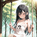 挑発❤ブランコ少女 12枚目
