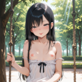 挑発❤ブランコ少女 5枚目