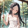 挑発❤ブランコ少女 6枚目