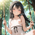 挑発❤ブランコ少女 10枚目