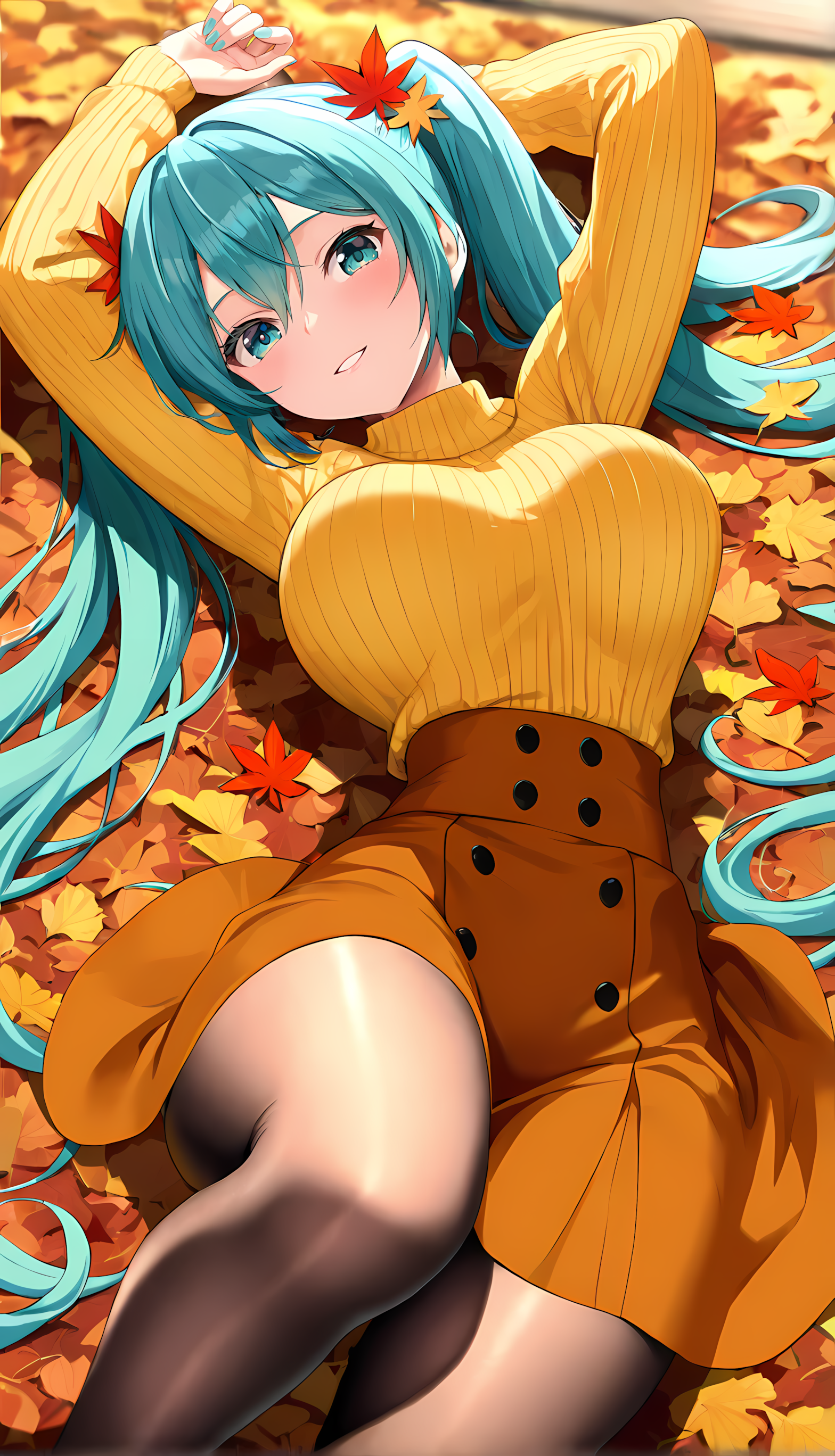 秋服ミクさん