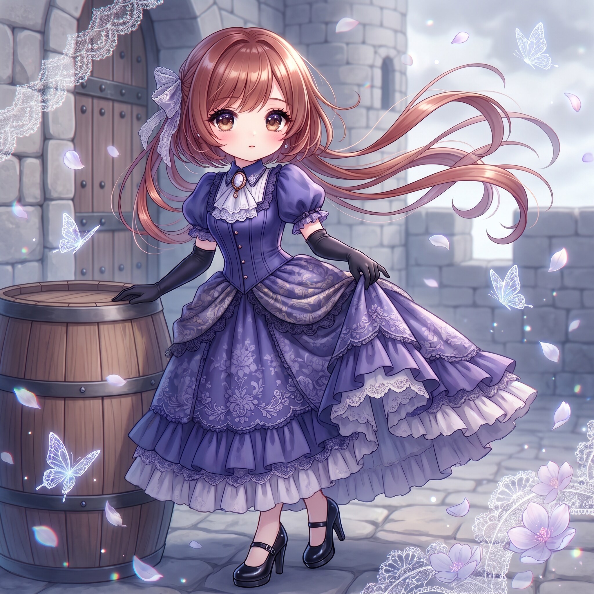 夜紫城の佇み | の人気AIイラスト・グラビア
