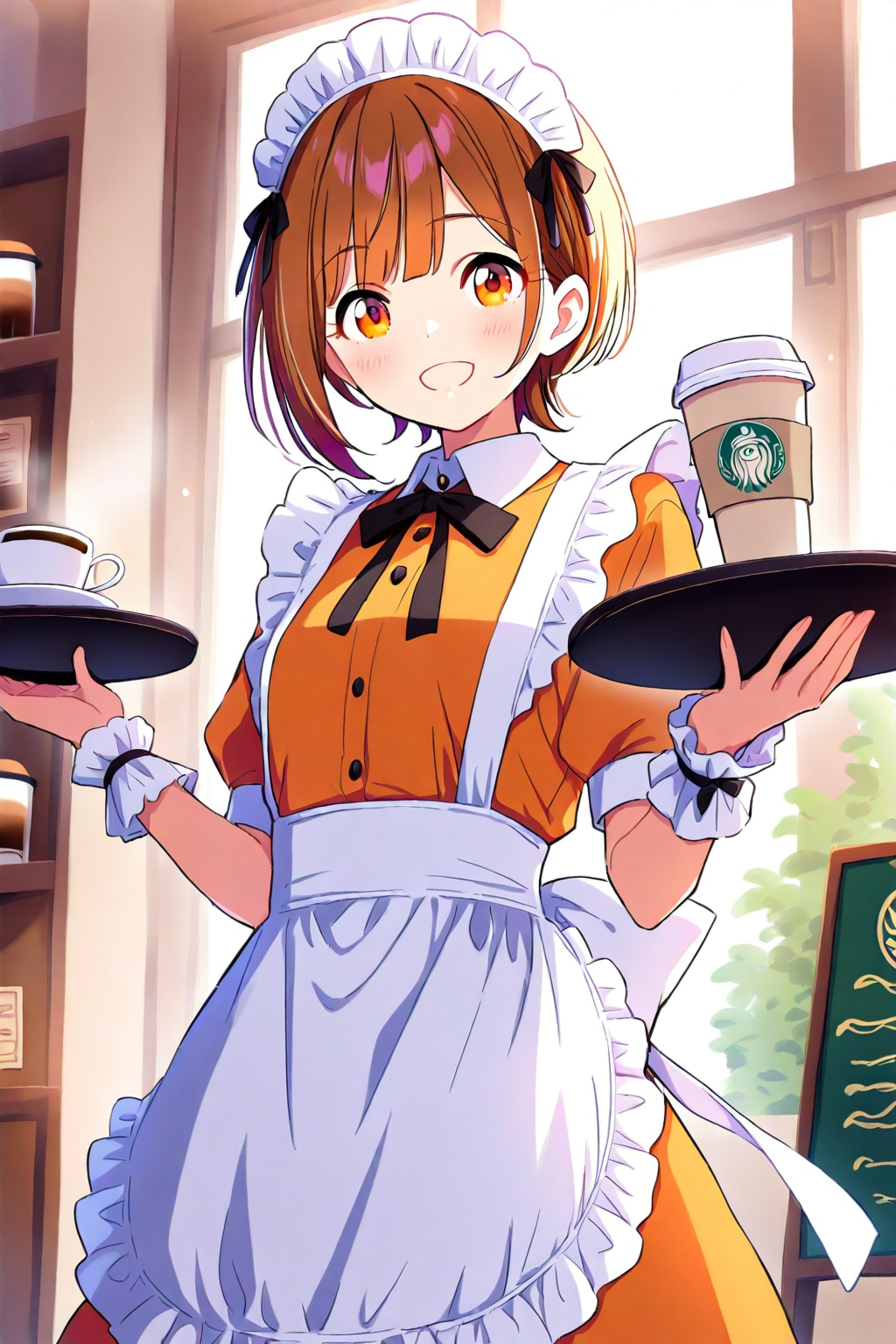 カフェ | の人気AIイラスト・グラビア