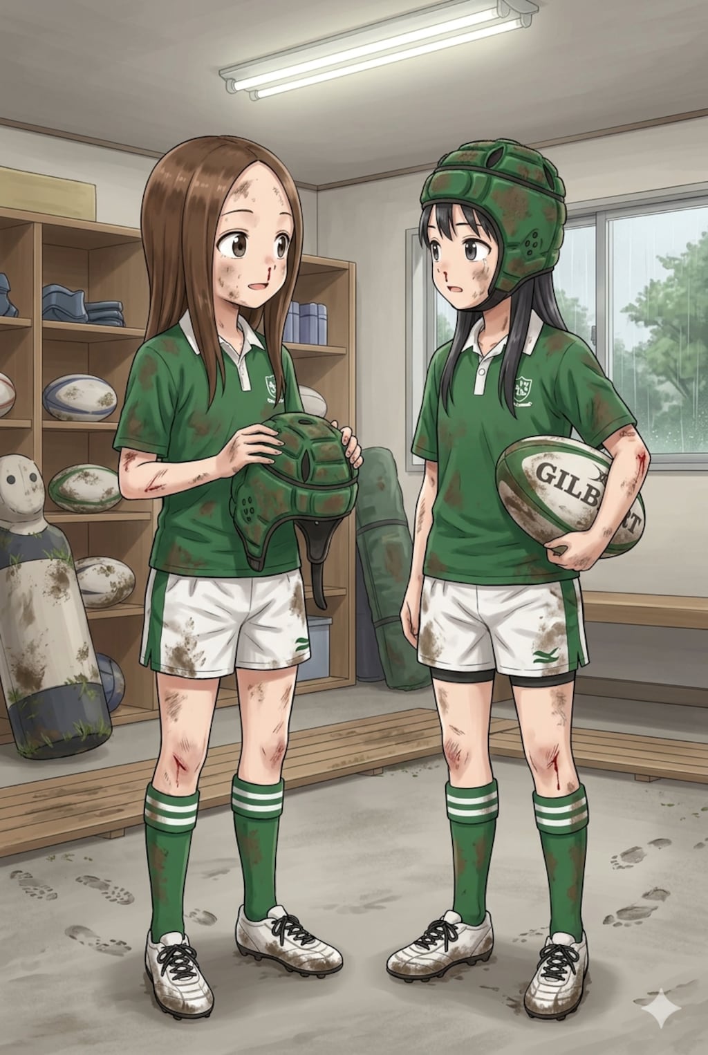 🏉泥まみれの女子ラグビー 165