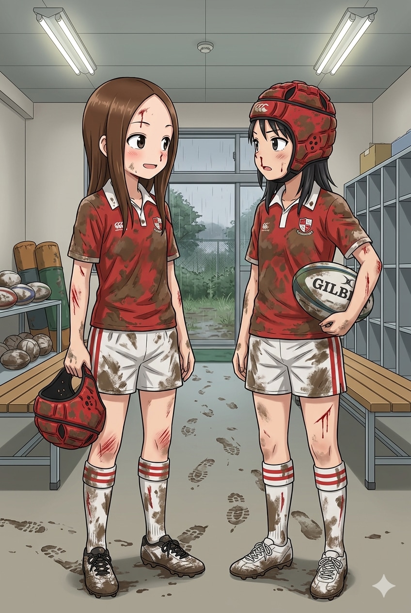 🏉泥まみれの女子ラグビー 165 | の人気AIイラスト・グラビア