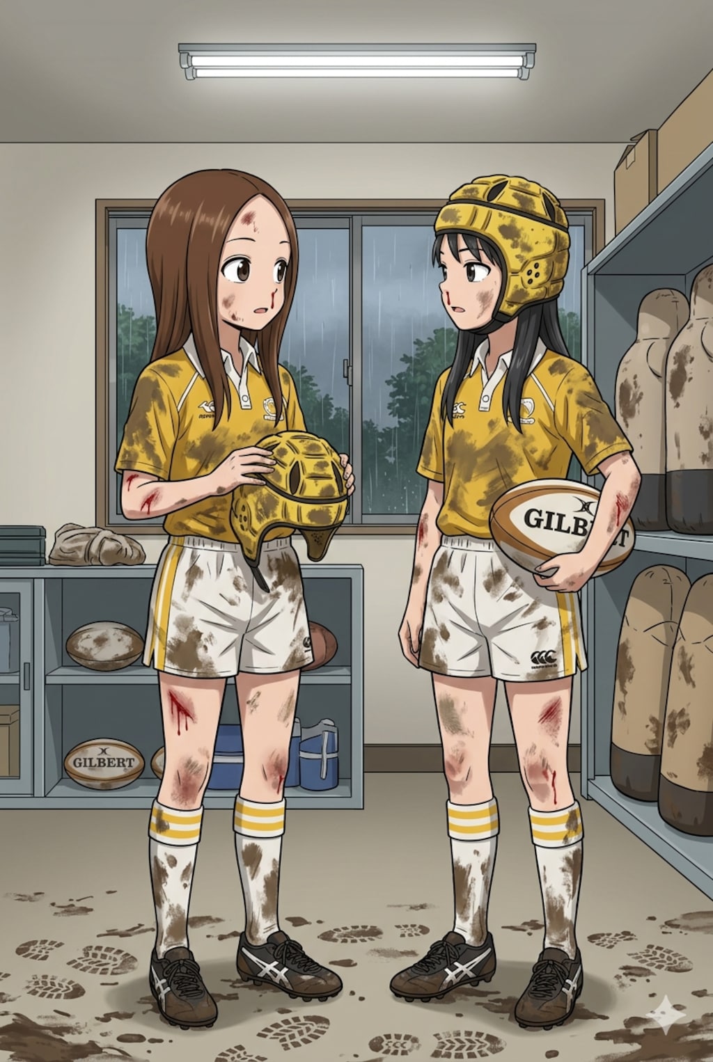 🏉泥まみれの女子ラグビー 165