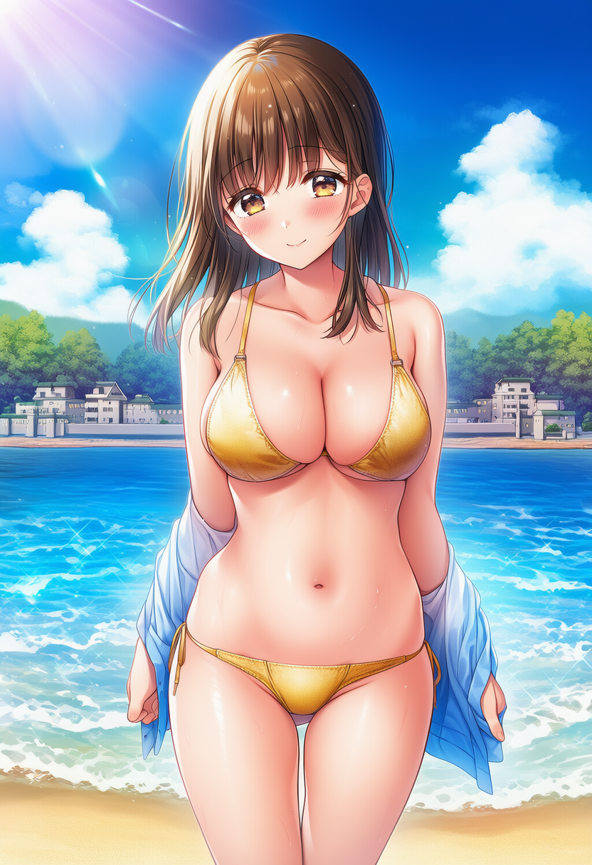 ビキニ姿の女の子