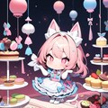 ピンク髪のメイドちゃん 2枚目