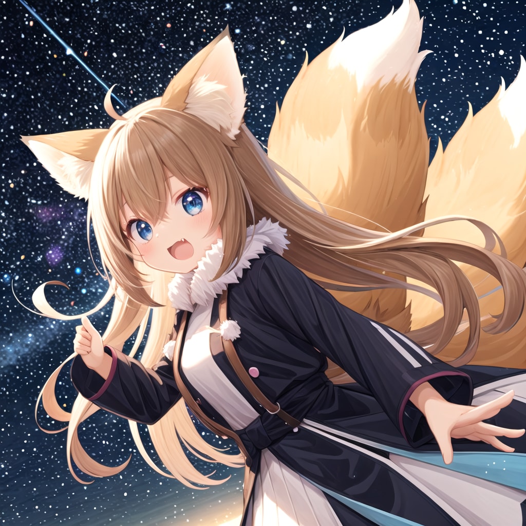 FROST版 星空狐 | の人気AIイラスト・グラビア