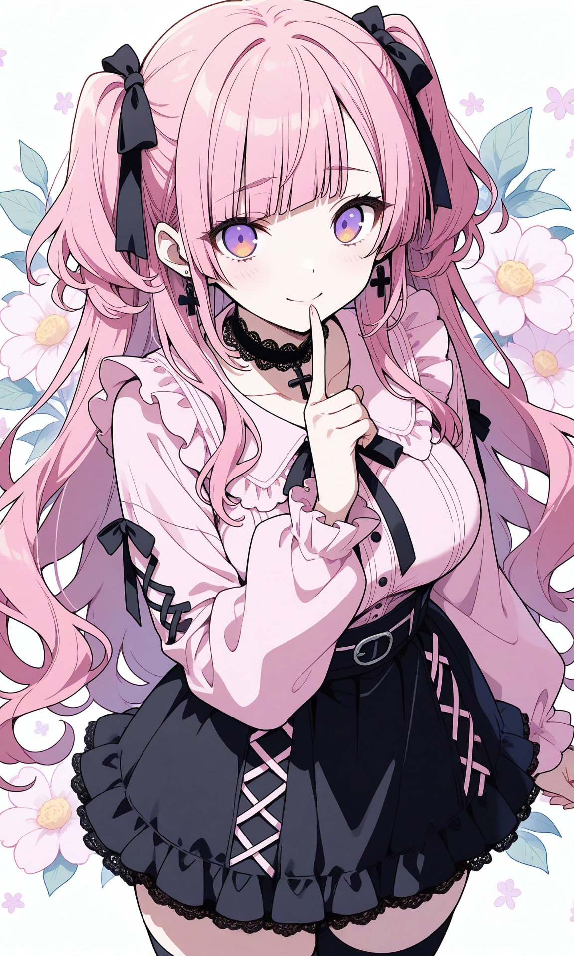 Floral Jirai Kei | の人気AIイラスト・グラビア