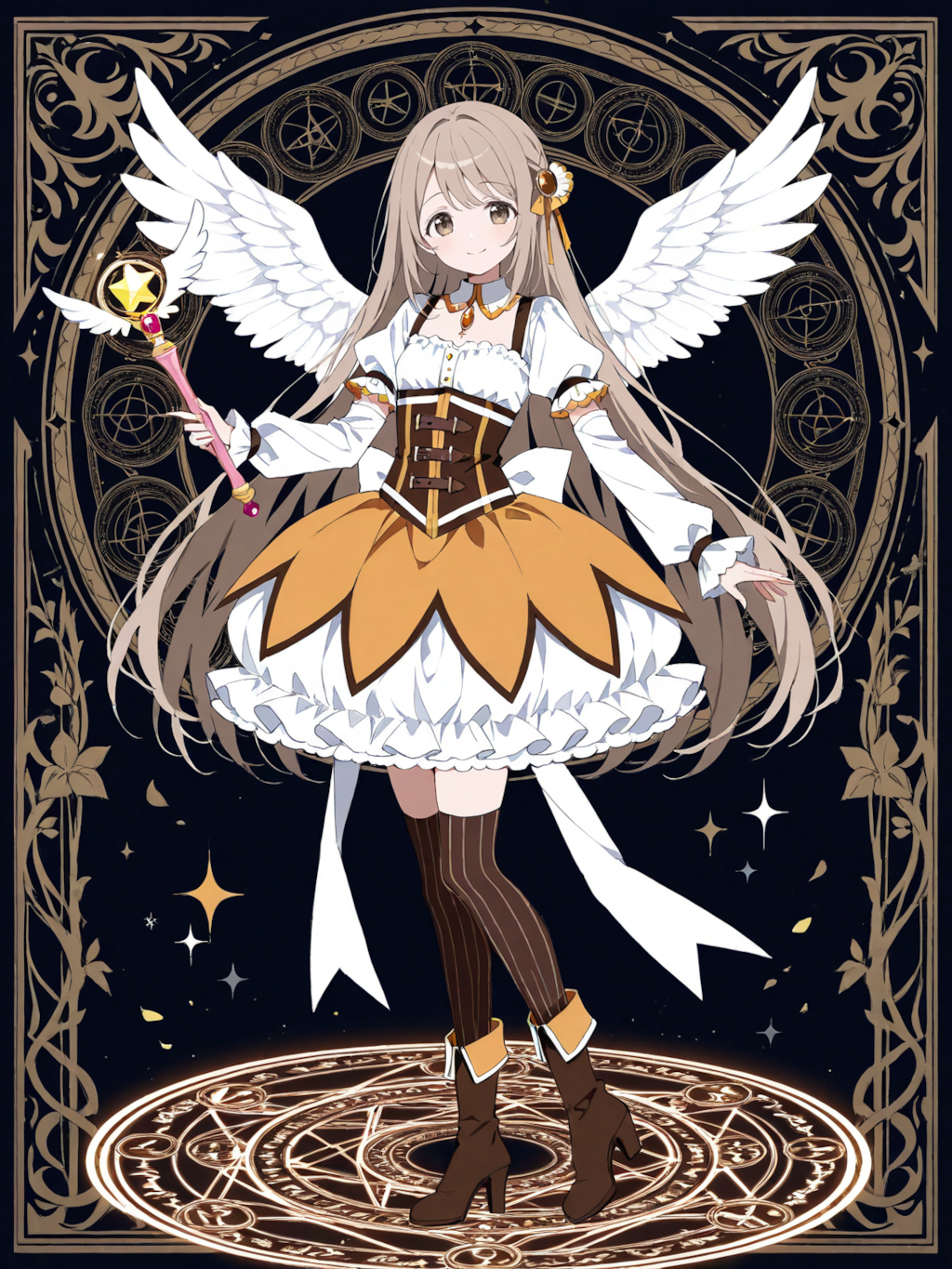 魔法少女スカート比較