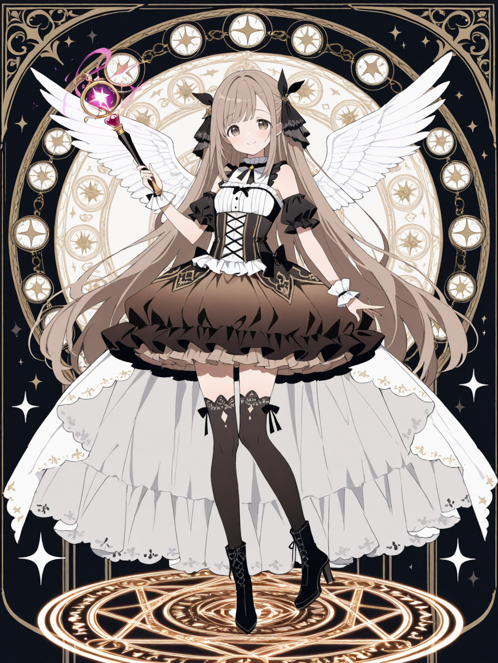 魔法少女スカート比較