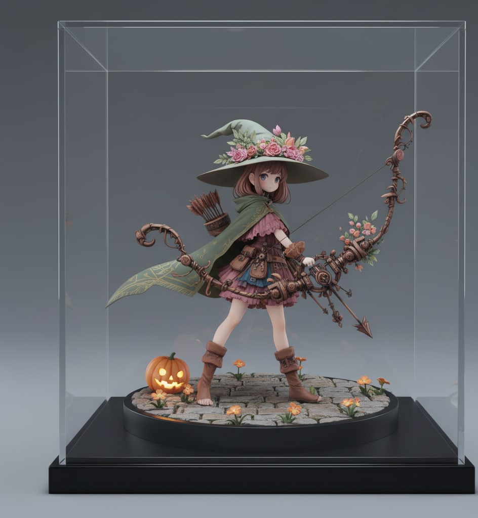 魔女フィギュア & 元イラスト | の人気AIイラスト・グラビア