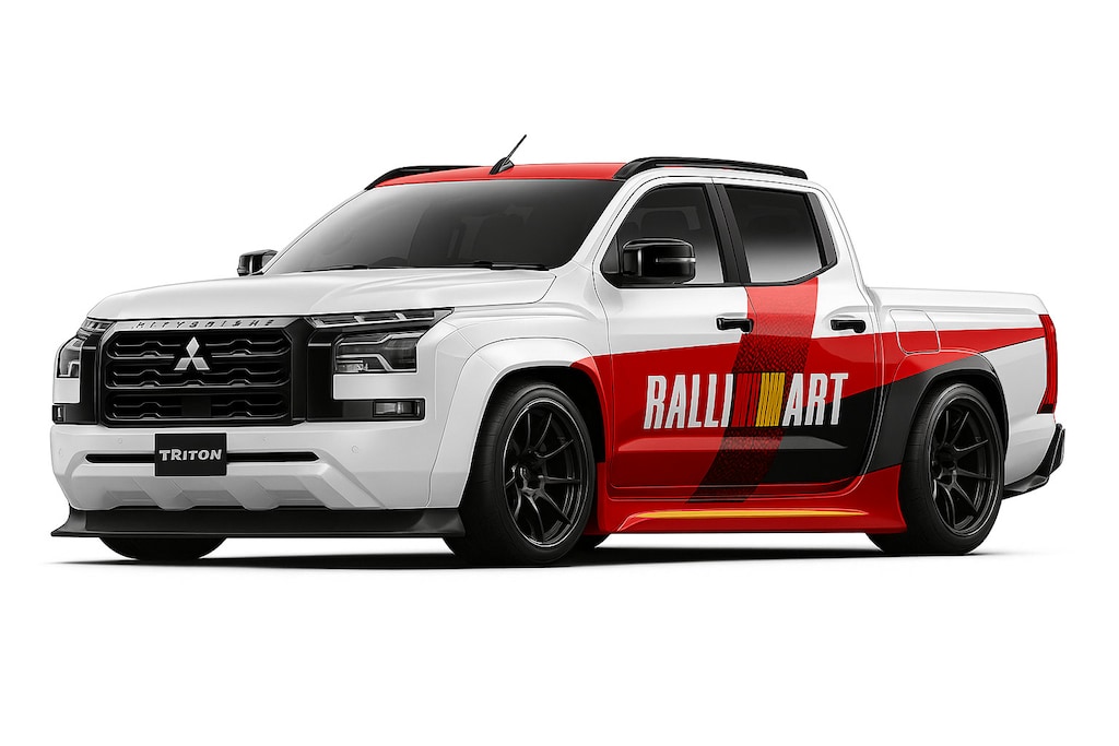 ラリーアート三菱トライトンのドリ車