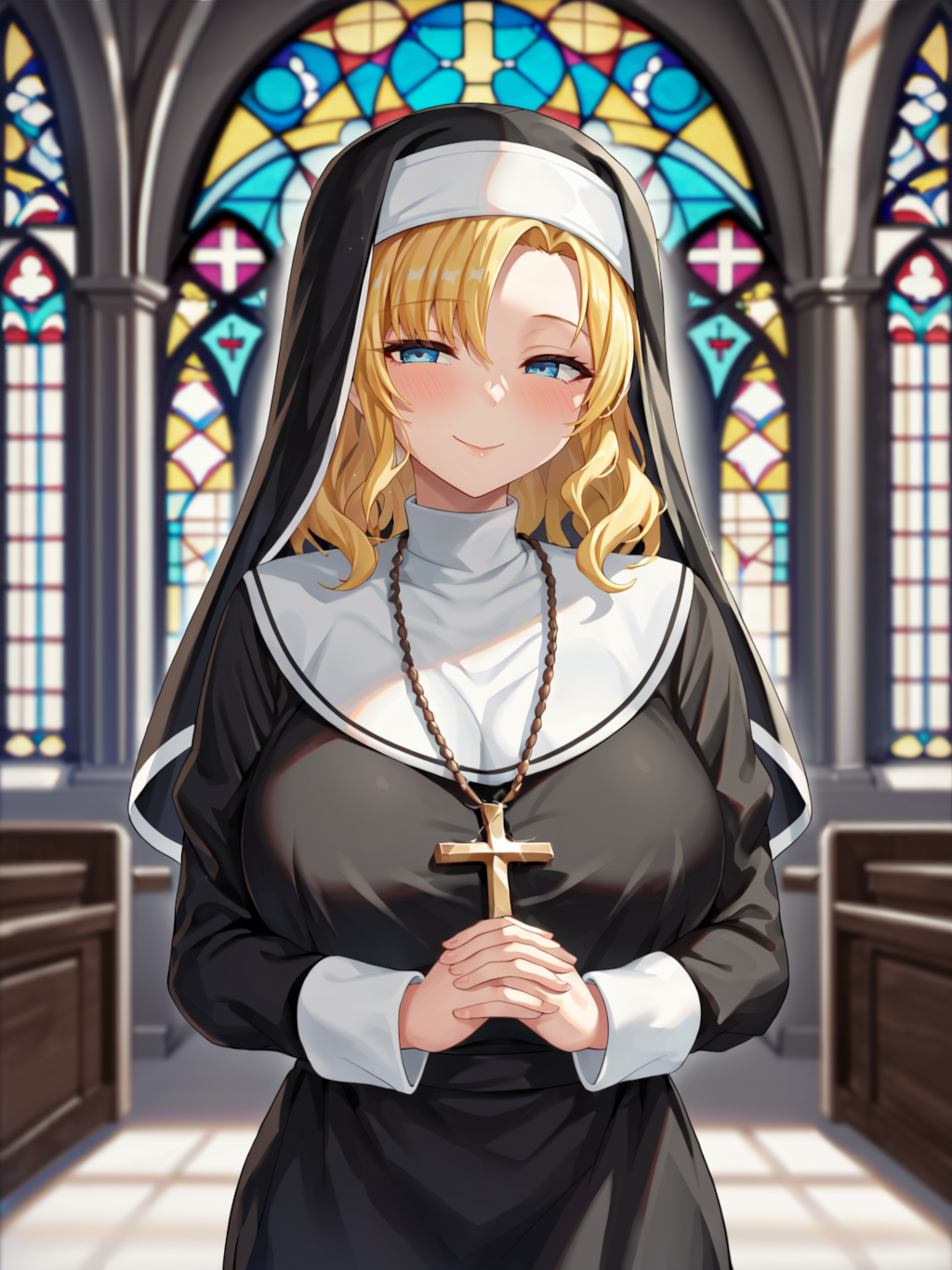 初恋を奪うシスターさん