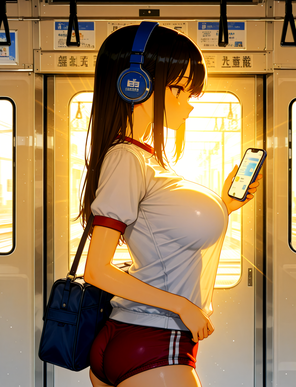下校中