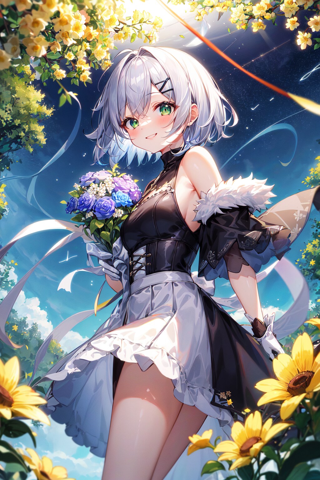 振り向きアウファーちゃん