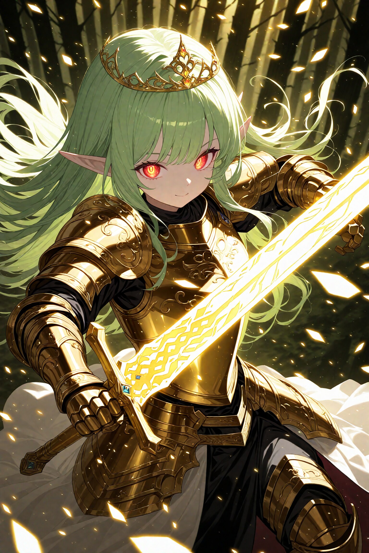 黄金エルフちゃん