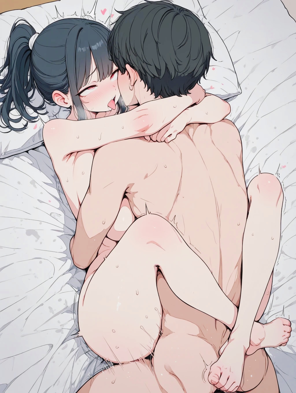 JK朱音ちゃんの得意技だいしゅきホールド♥