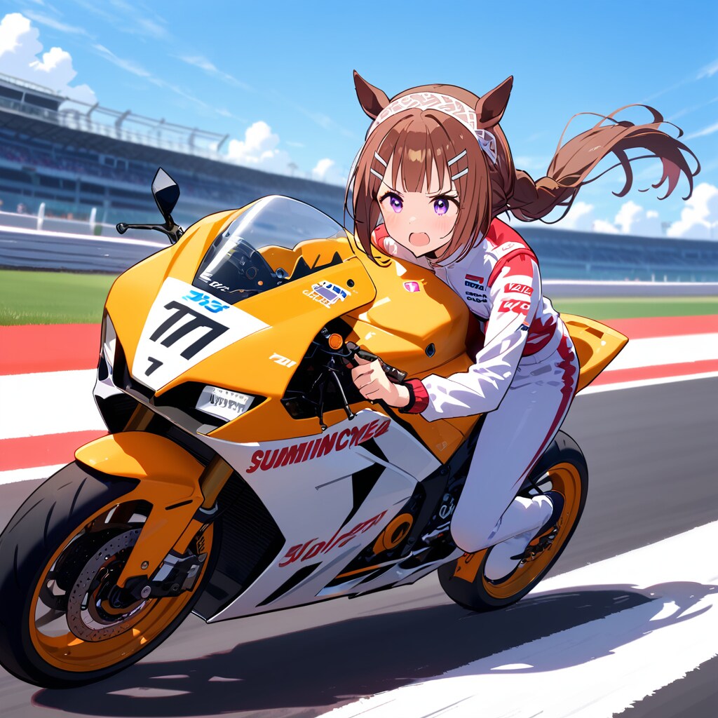 ユキノビジン/バイクレース