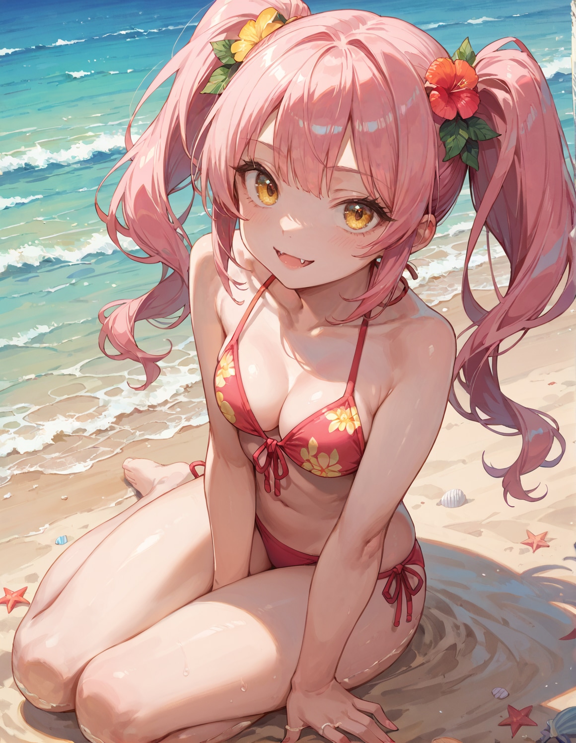 【オリジナルキャラクター】水着⑤