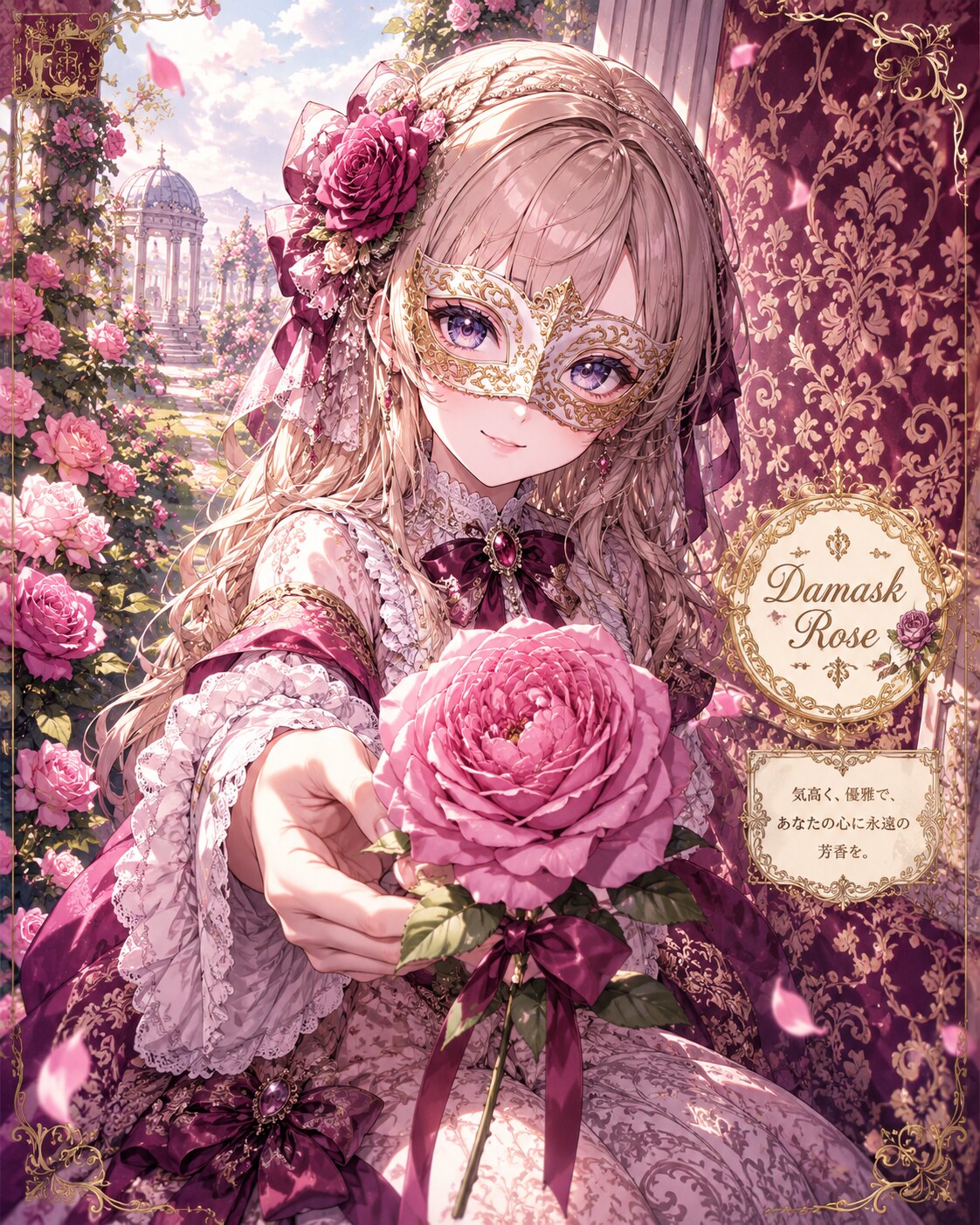 ダマスクお嬢様 | の人気AIイラスト・グラビア