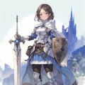 茶髪の女騎士 2枚目