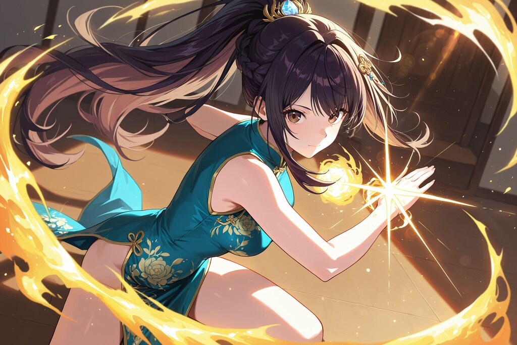 異世界の武闘家少女