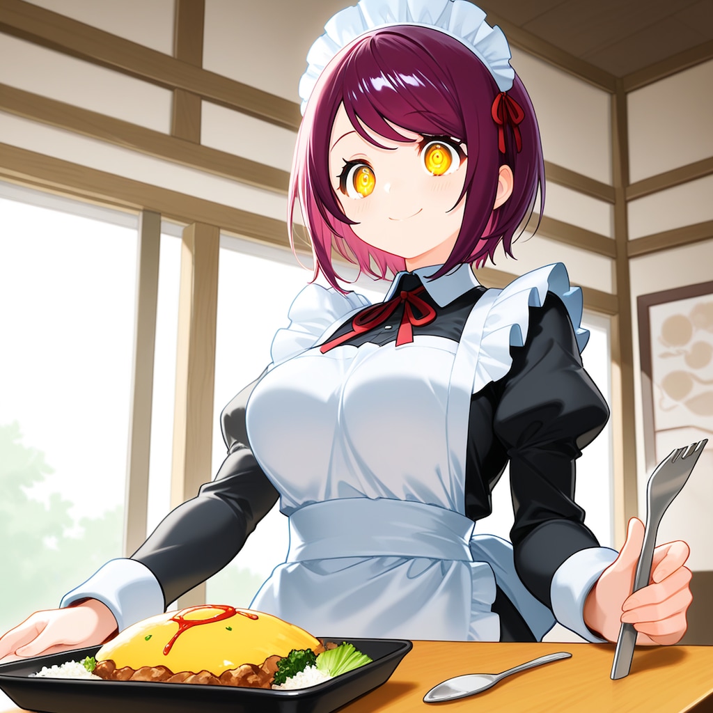 こんにちは（挨拶メイドの芽衣ちゃん）