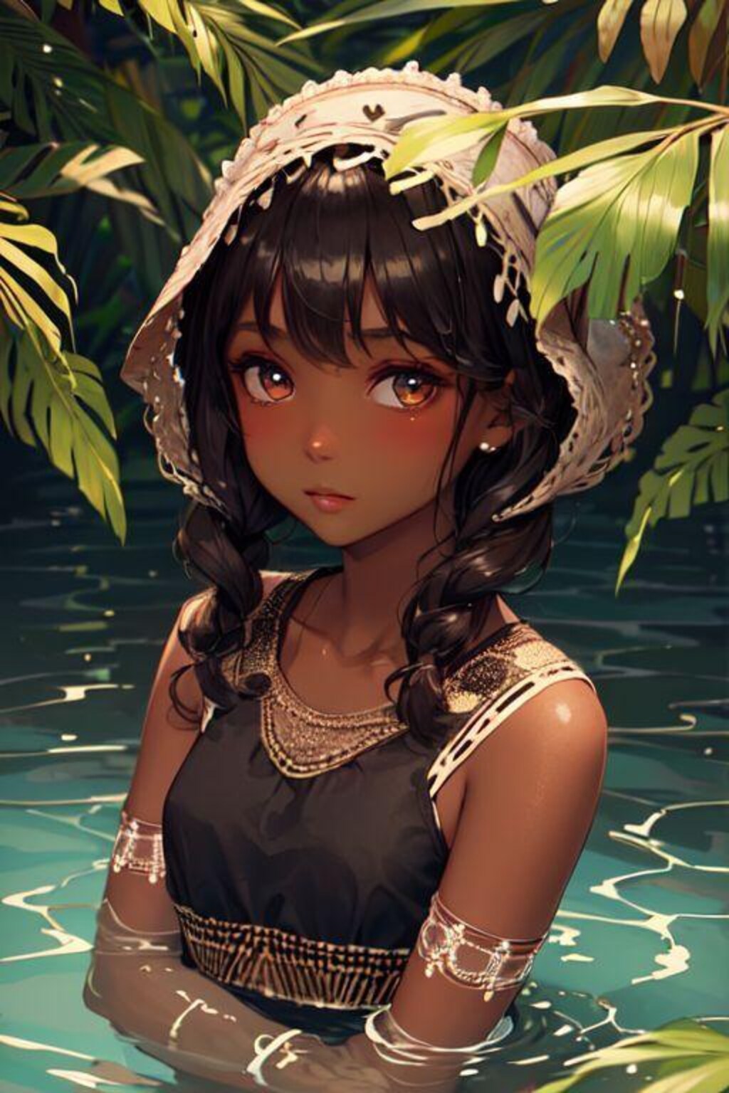 原住民族の少女1