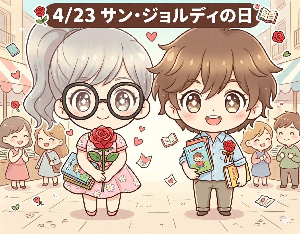 今日は「サン・ジョルディの日」 | の人気AIイラスト・グラビア