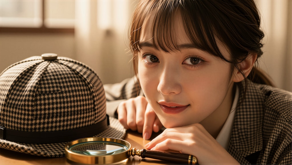見つめる探偵