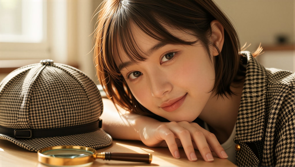 見つめる探偵