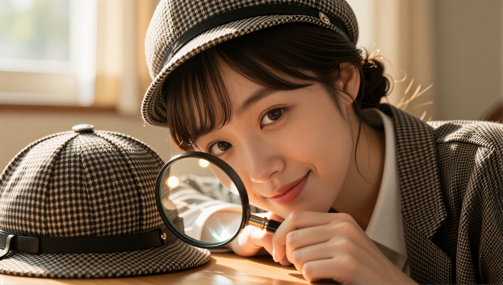 見つめる探偵