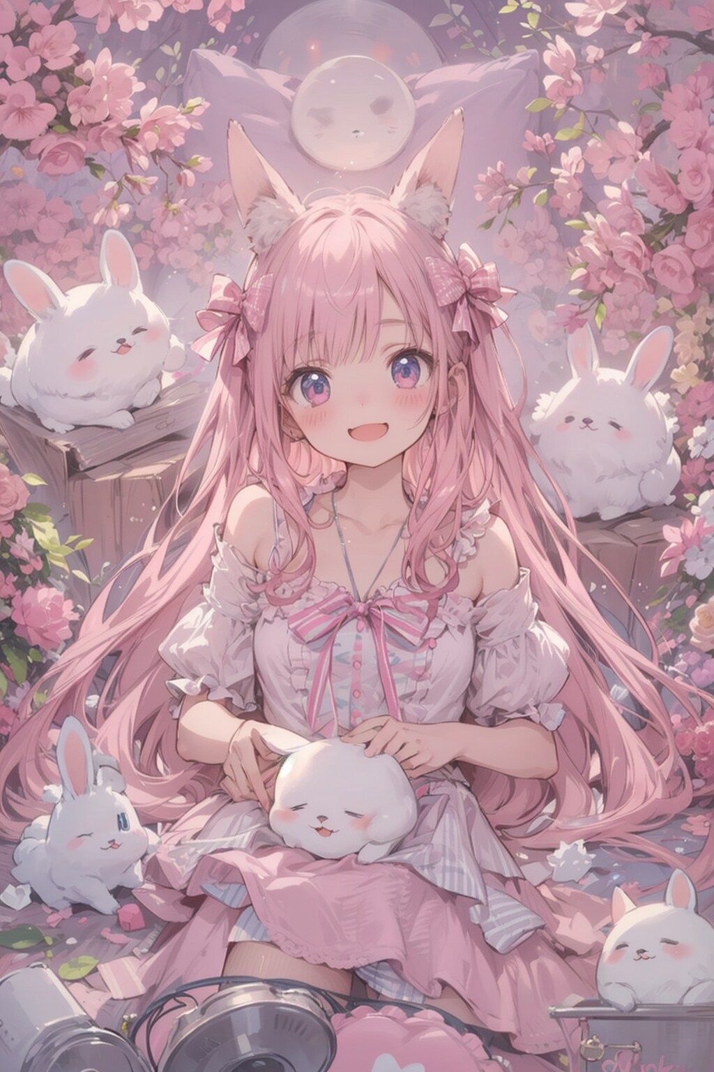 ウサギ モリモリ