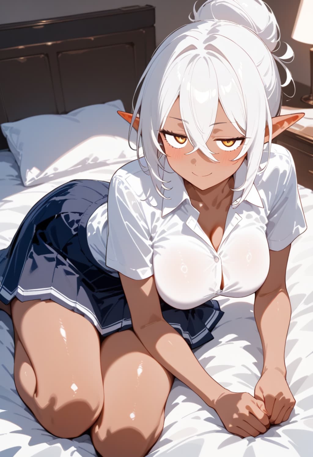 ダークエルフ夏制服
