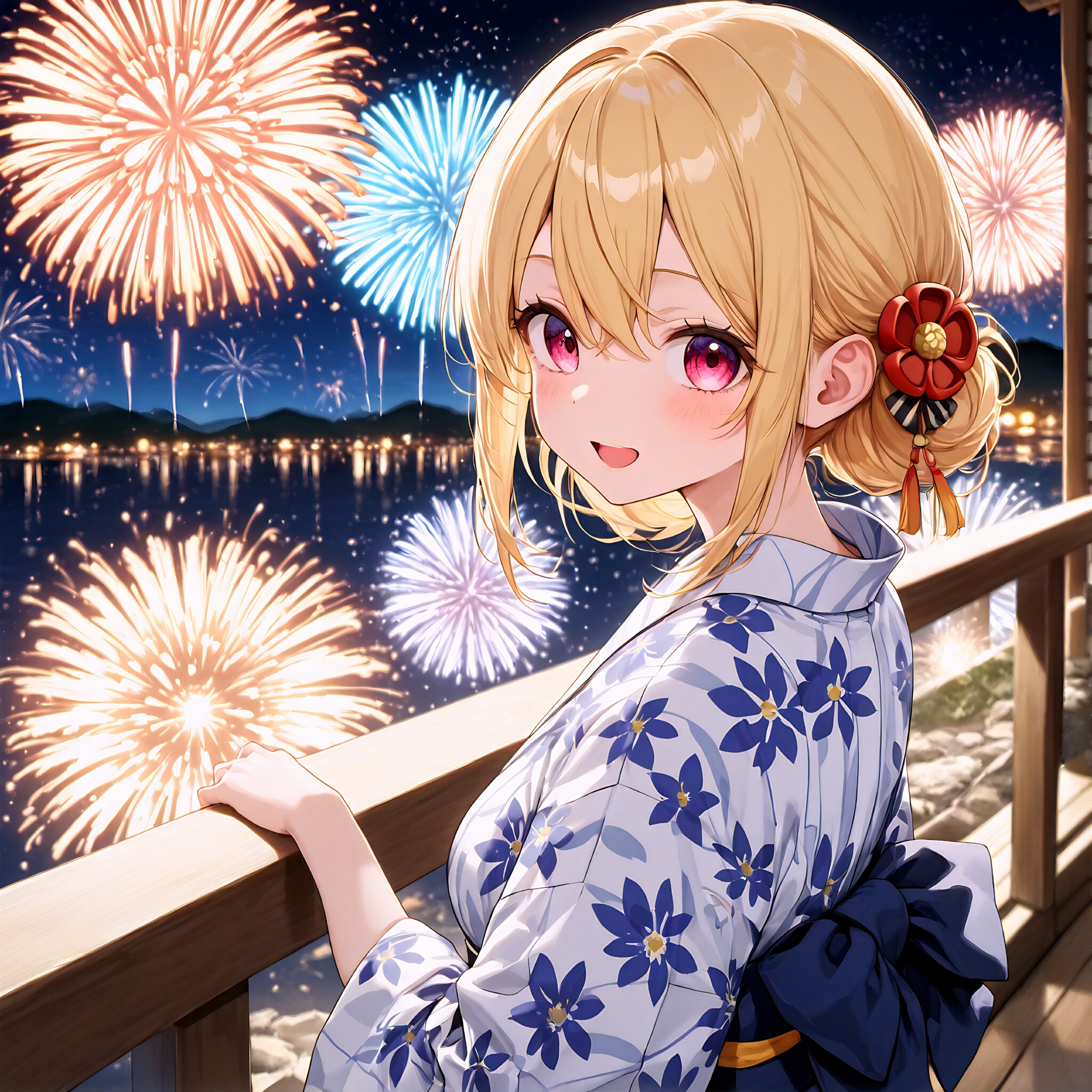 夏祭り、花火、そしてあの日