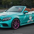 初音ミクメルセデスベンツクーペオープンカー 4枚目
