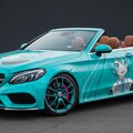 初音ミクメルセデスベンツクーペオープンカー 3枚目