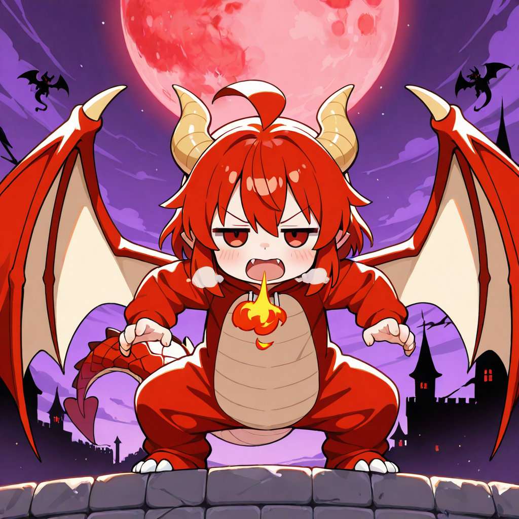 万物の長、ジト目ドラゴン！！ | の人気AIイラスト・グラビア