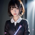 魔法少女：変身前 2枚目