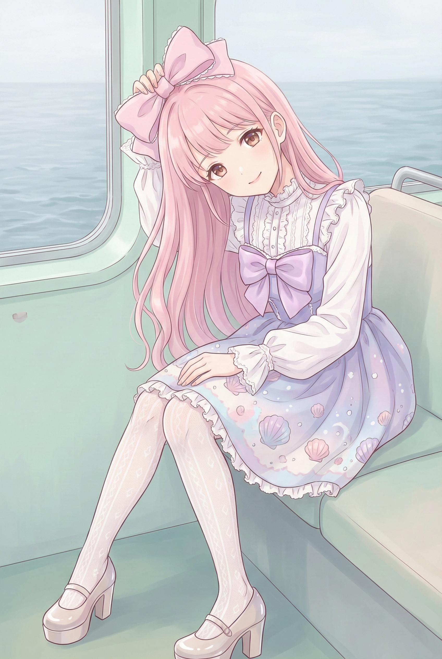 花海貝殻 | の人気AIイラスト・グラビア