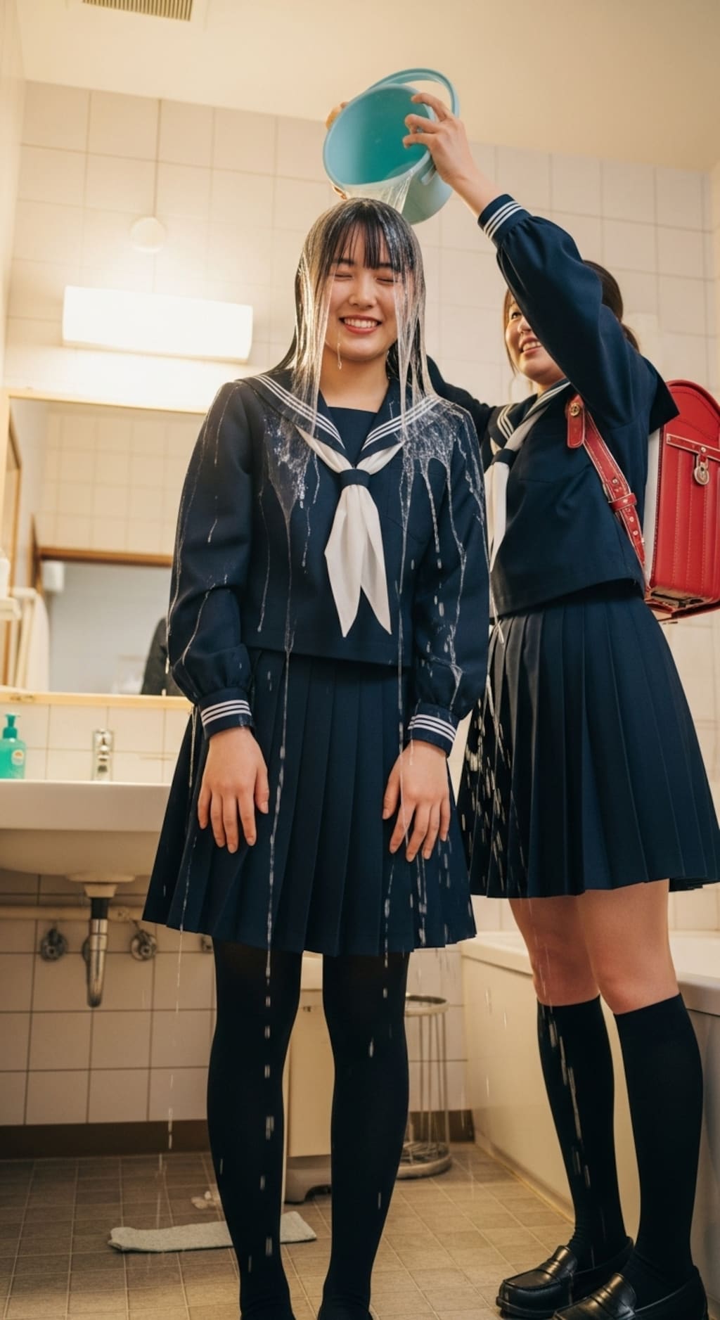 制服ローション地獄