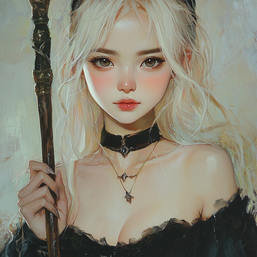 ミュシャの魔女