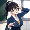 メガネっ娘習作06 4枚目